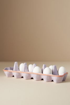 Linnea Stoneware Egg Crate