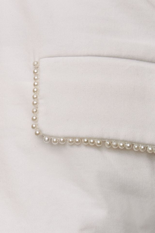 BHLDN Natalie Cap-Sleeve Structured Mini Dress #4