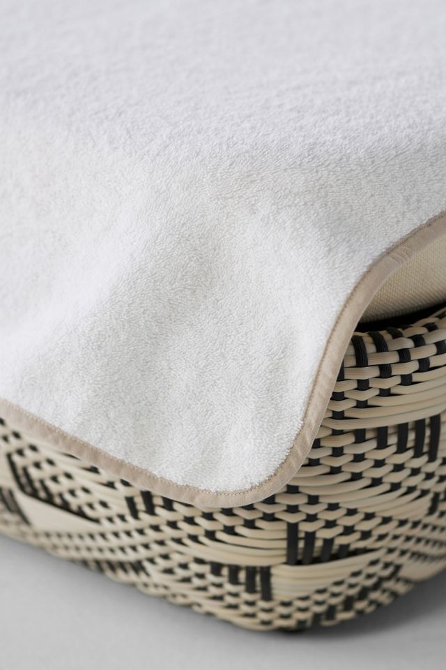 Piped Lounge Chair Towel Cover #1