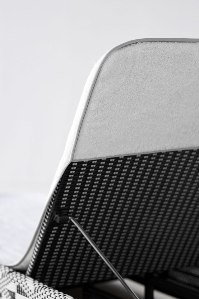 Piped Lounge Chair Towel Cover #2