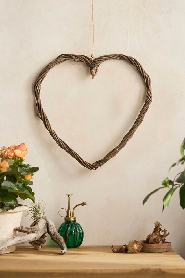 Dried Vine Heart Wreath #2