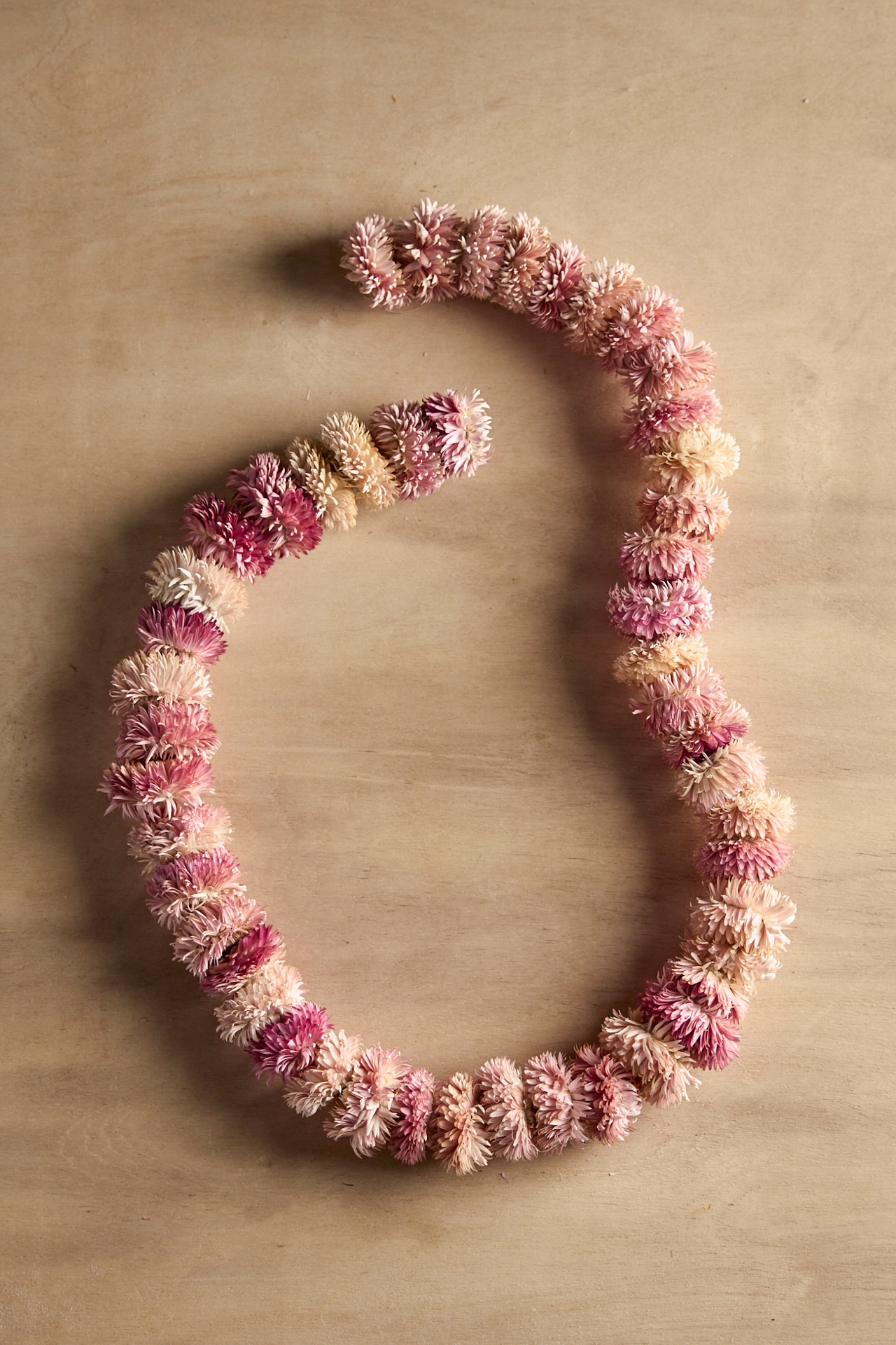 Dried Helichrysum Garland