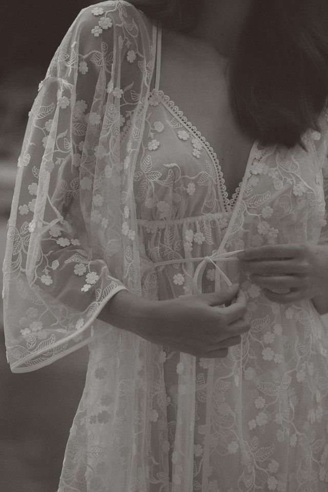 Flora Nikrooz Meg Floral Embroidered Robe #2