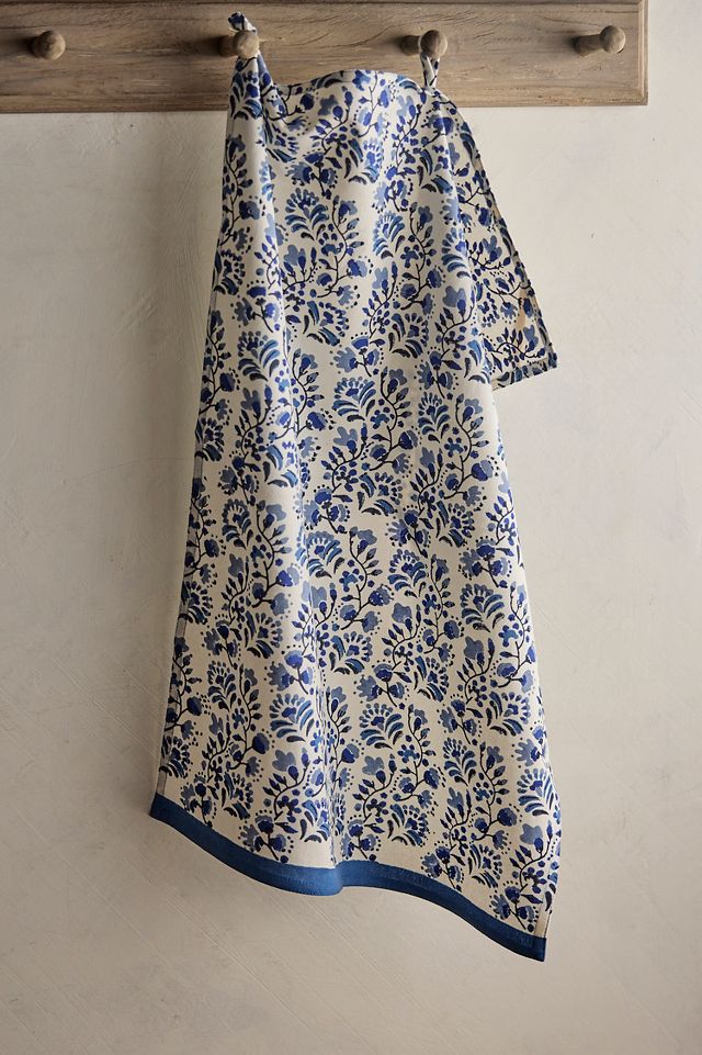 Marigolds Cotton Dish Towel