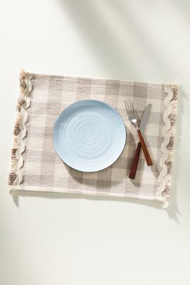 Helana Woven Gingham Placemat