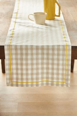 Ginny Gingham Table Runner