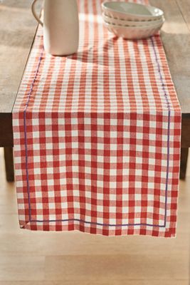Ginny Gingham Table Runner