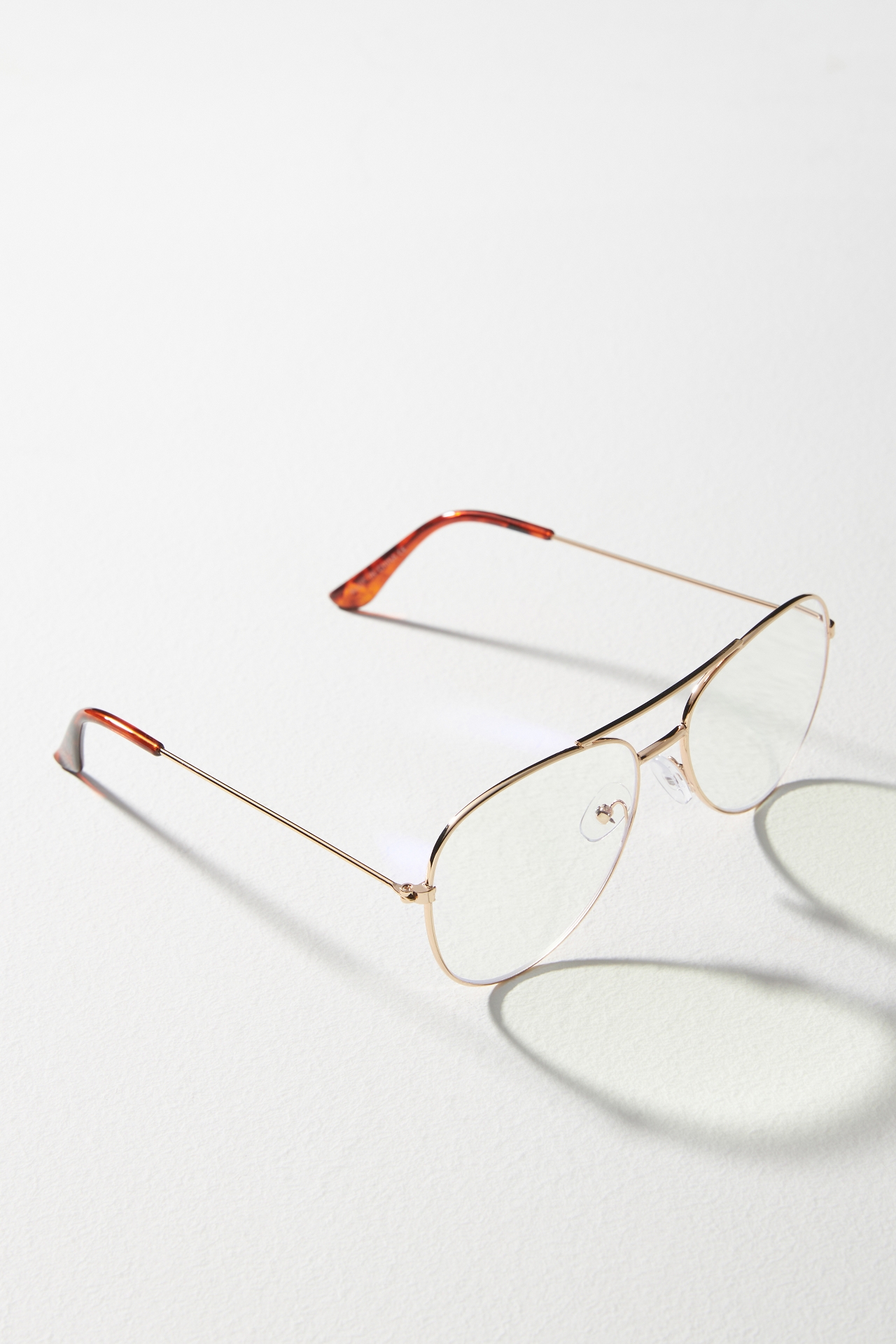 Matte Wire Aviator Glasses