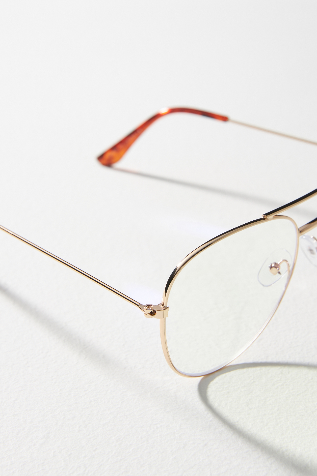 Matte Wire Aviator Glasses