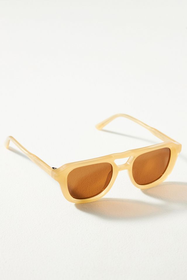Anthropologie x I SEA Ruby Sunglasses in Prosecco/Melon | NWT I-Sea Ruby Prosecco/Melon Lens | Gabrielle main image 2