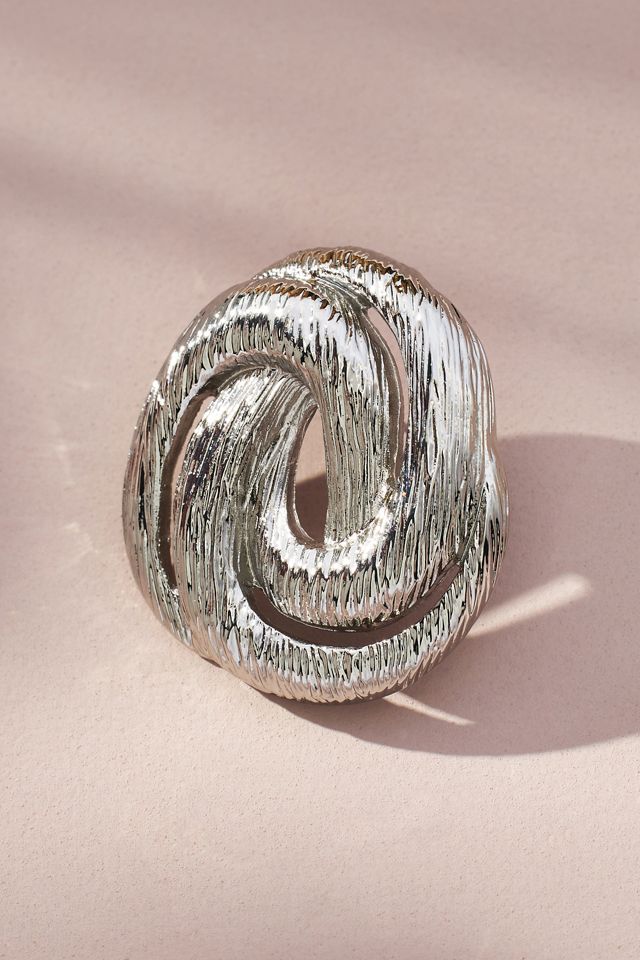 Textured Looped Post Earrings #1