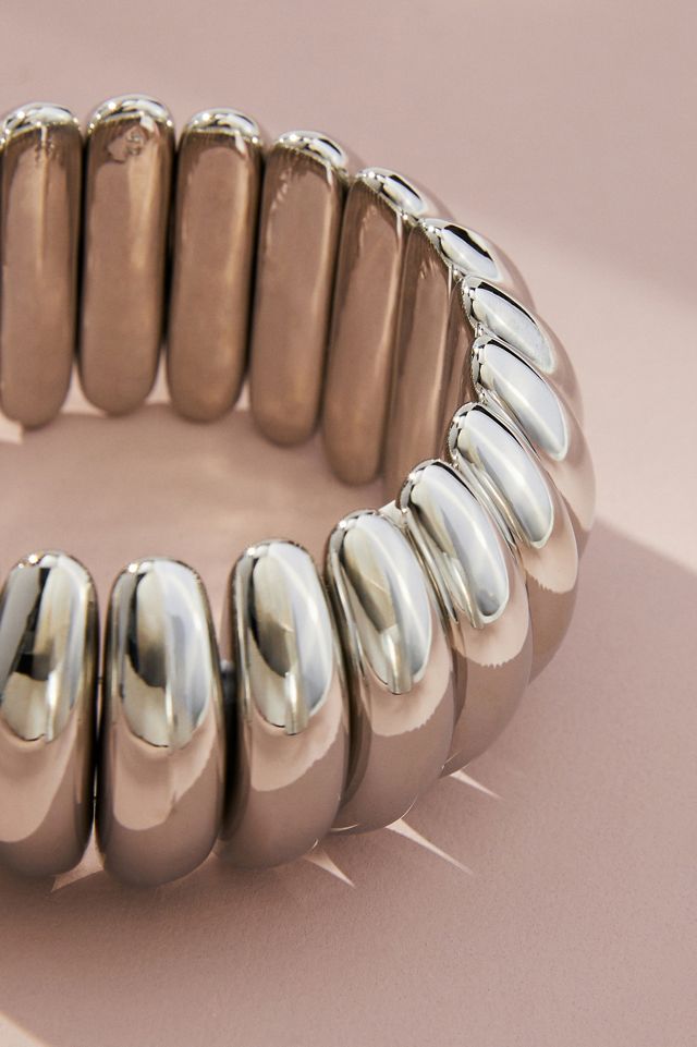 Elastisches Armband mit langem Perlendesign #1