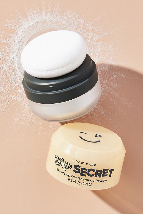 I Dew Care Tap Secret Mattifying Dry Shampoo Powder In Black