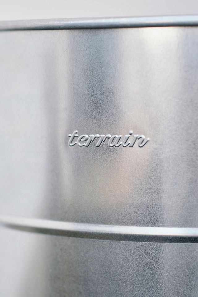 Galvanized Steel Rain Barrel, 100L #3