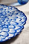 Blue Bloom Stoneware Platter #1