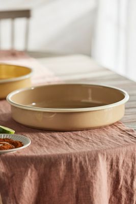 Enamel Baking Pan, Round