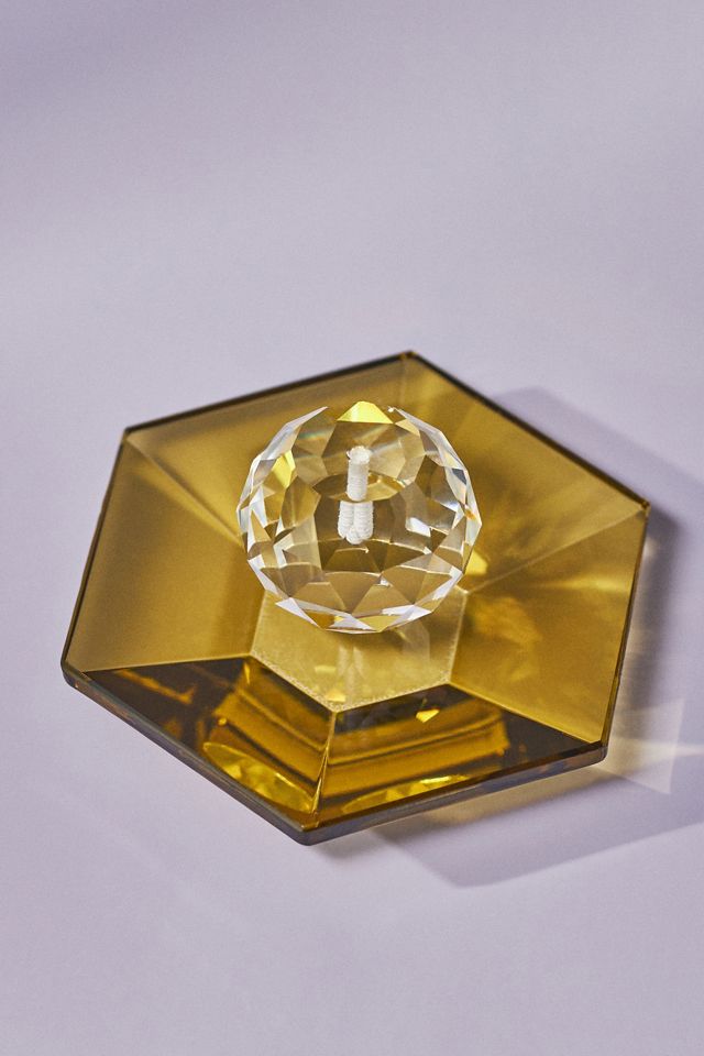 Cut Glass Incense Holder #2