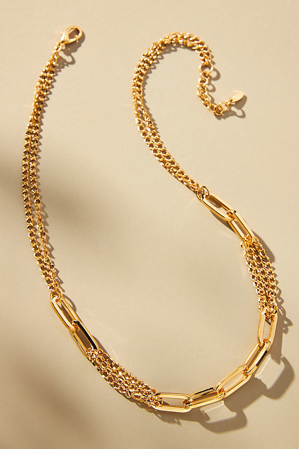 Maison Irem Otzy Chain Necklace In Gold
