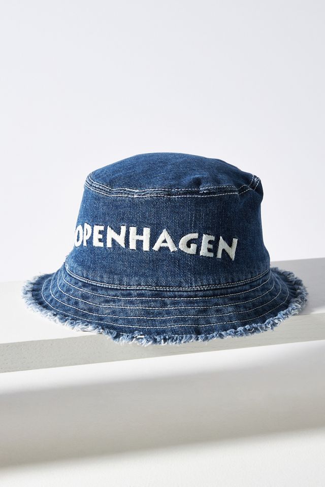 Baum Und Pferdgarten Leona Denim Bucket Hat | Anthropologie display picture 1