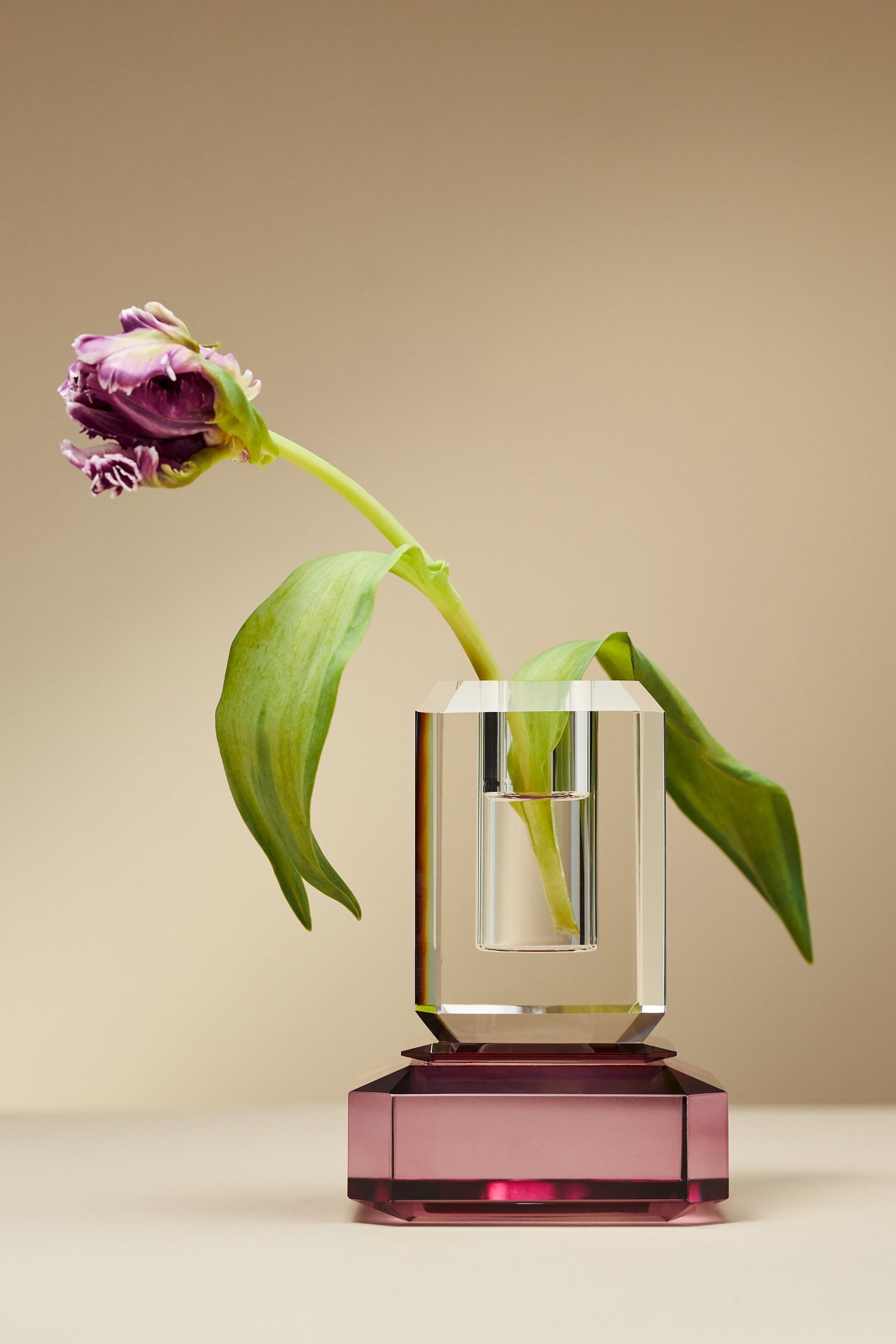 Cut Glass Vase