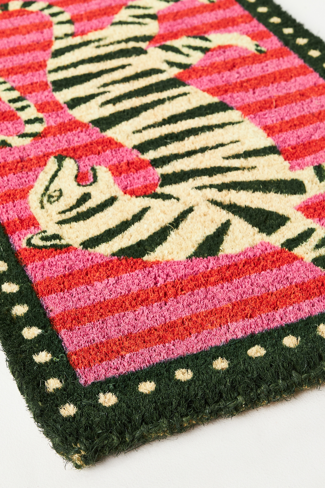 Striped Tiger Doormat