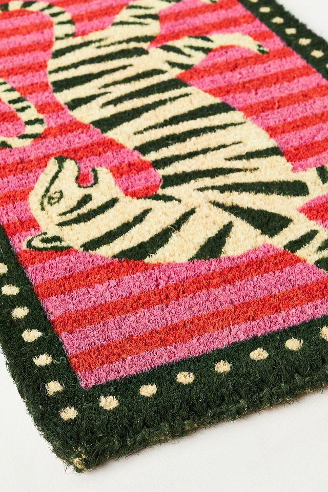 Striped Tiger Doormat #1