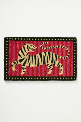 Striped Tiger Doormat