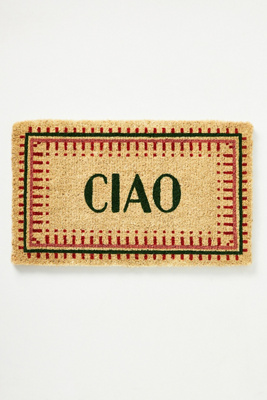 Anthropologie Ciao Doormat In Neutral