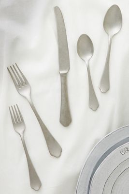 Mepra Dolce Vita Pewter Flatware 5-Piece Place Setting