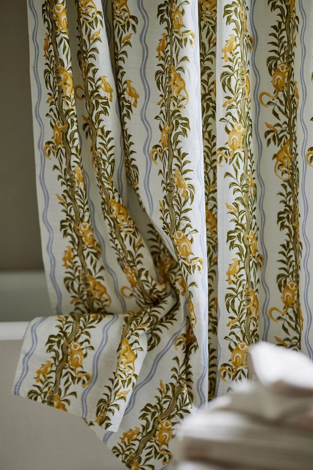 Sara Organic Cotton Shower Curtain #1