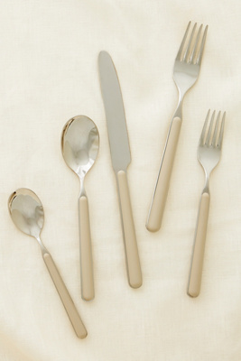 Mepra Fantasia Flatware 5-piece Place Setting In Neutral