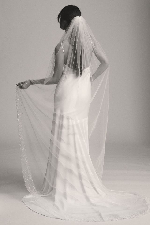 Hutton Pearl Veil by A.B. Ellie Bridal Accessories — A.B. Ellie