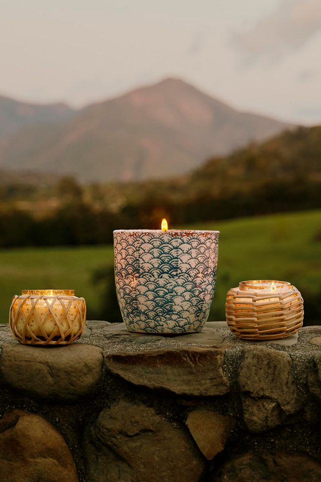 Woven Rattan Citronella Candle #4
