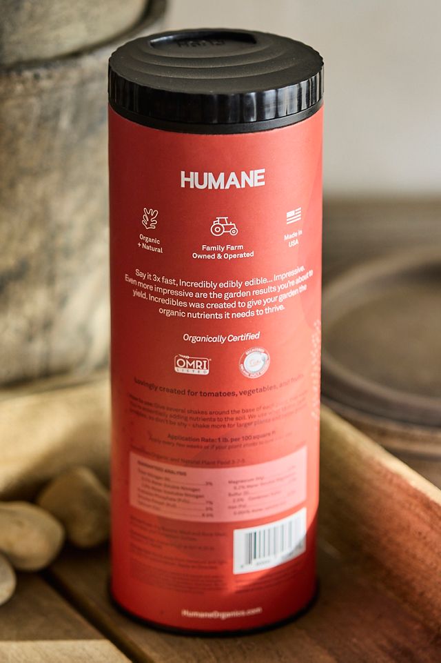 Humane Organics Incredibles Organic Plant Food #1