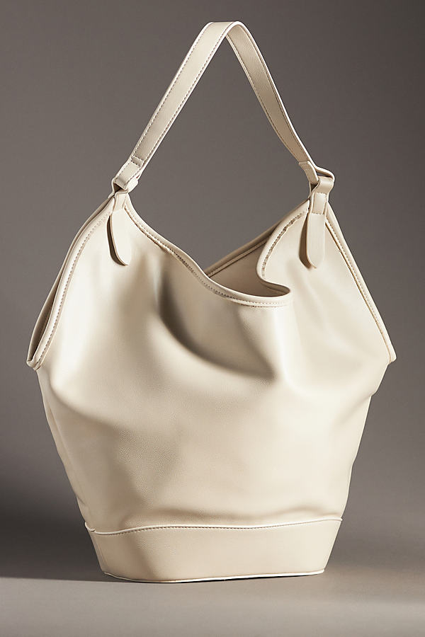 By Anthropologie Angular Bucket Tote Bag