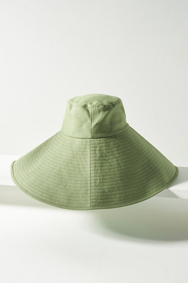 Wyeth Cotton Ombré Floppy Hat In Green