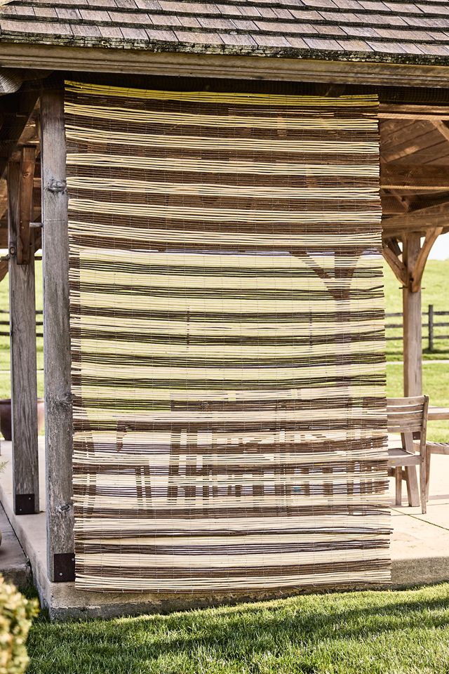 Mixed Willow Privacy Fencing #1