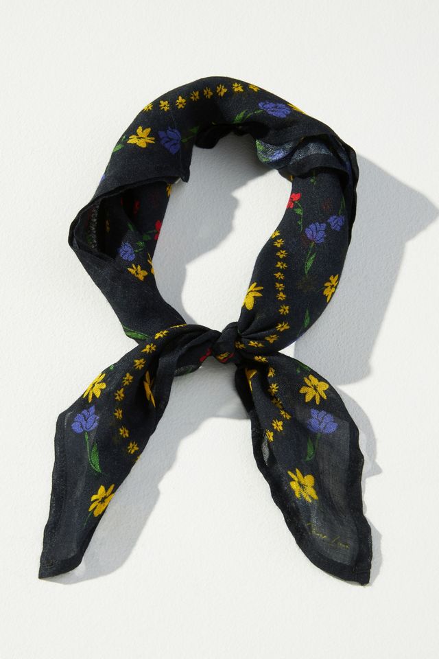 Chan Luu Floral Bandana Scarf Anthropologie