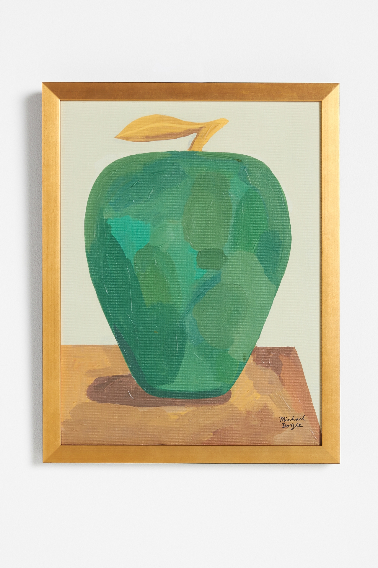 Marble Apple Wall Art