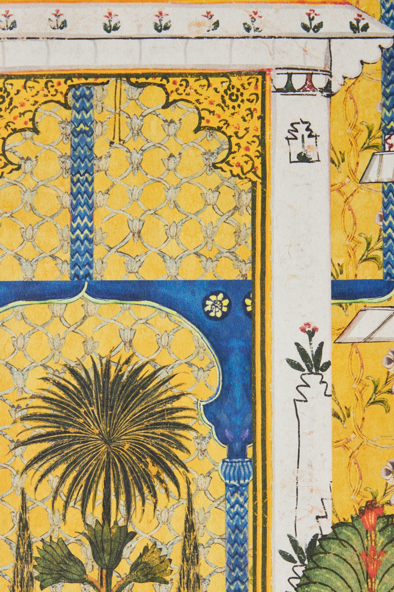 Mind the Gap Majorelle Garden Wallpaper