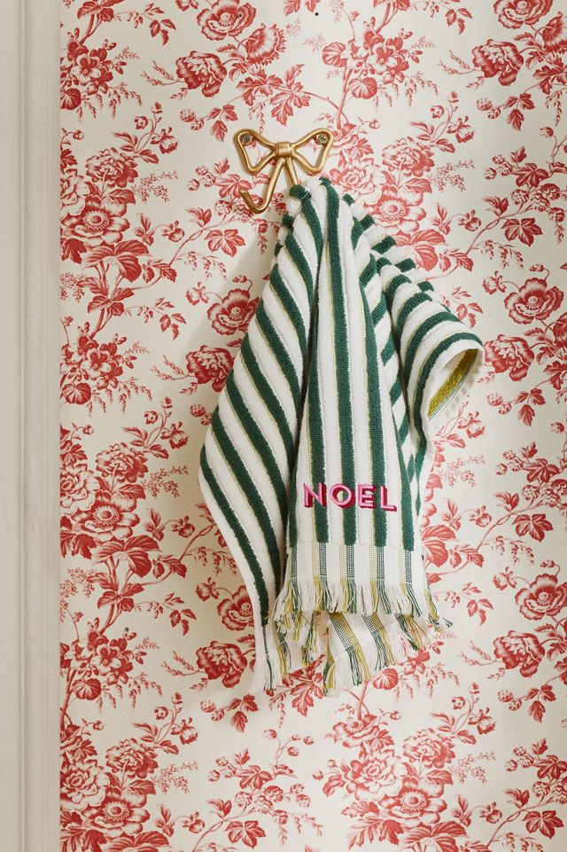 Anemone Toile French Red Toile Wallpaper #2