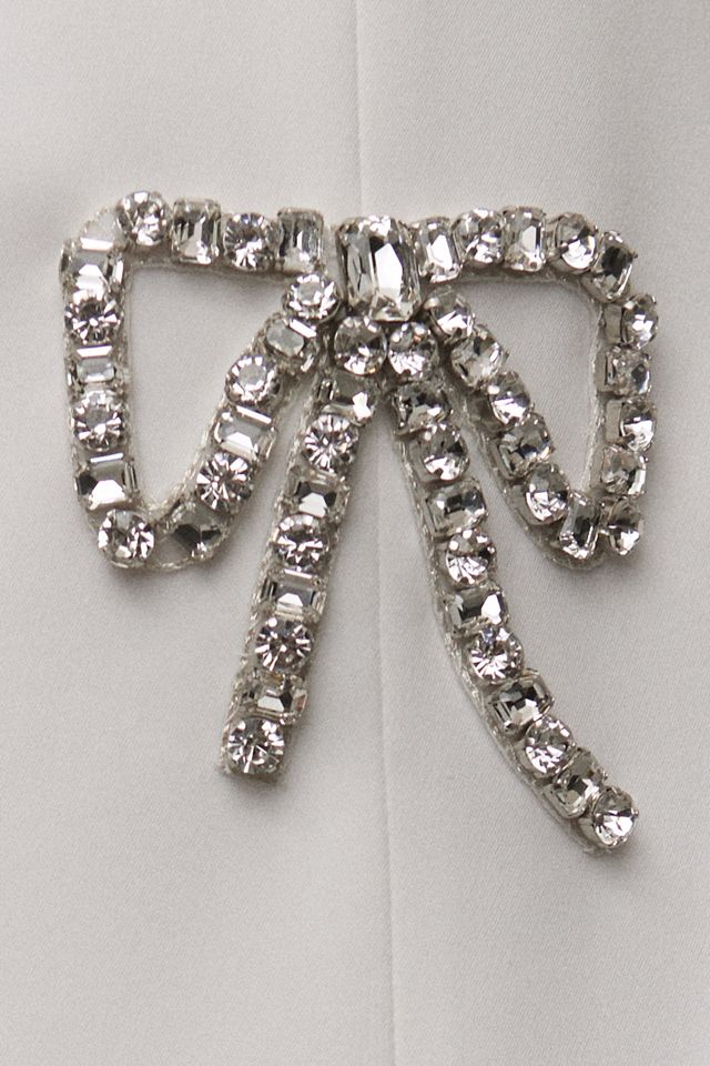 Sachin & Babi Square-Neck Sleeveless Bow Mini Dress #4