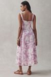 Bardot Lilah Sweetheart Corset A-Line Midi Dress | Anthropologie