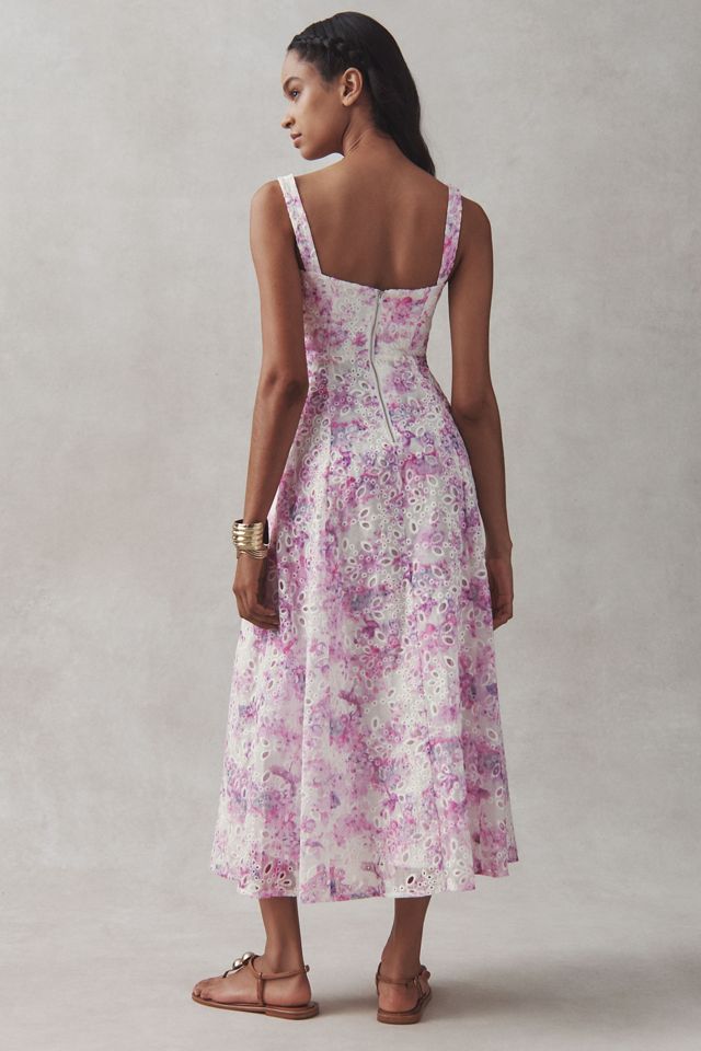 Bardot Lilah Sweetheart Corset A-Line Midi Dress #1