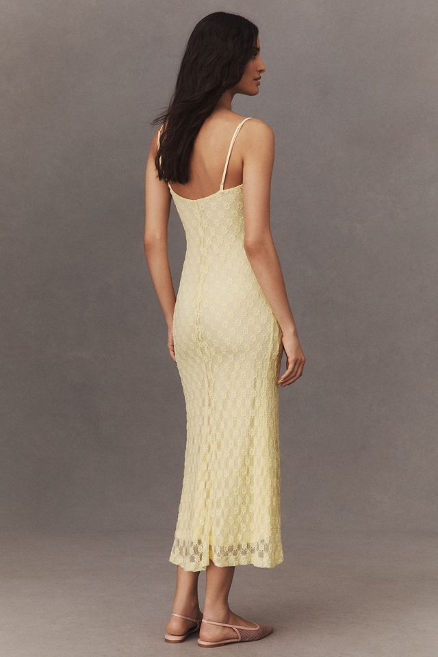 metallic long dress Gold Thin Strap Pleated Metallic Gown With 3D Flower