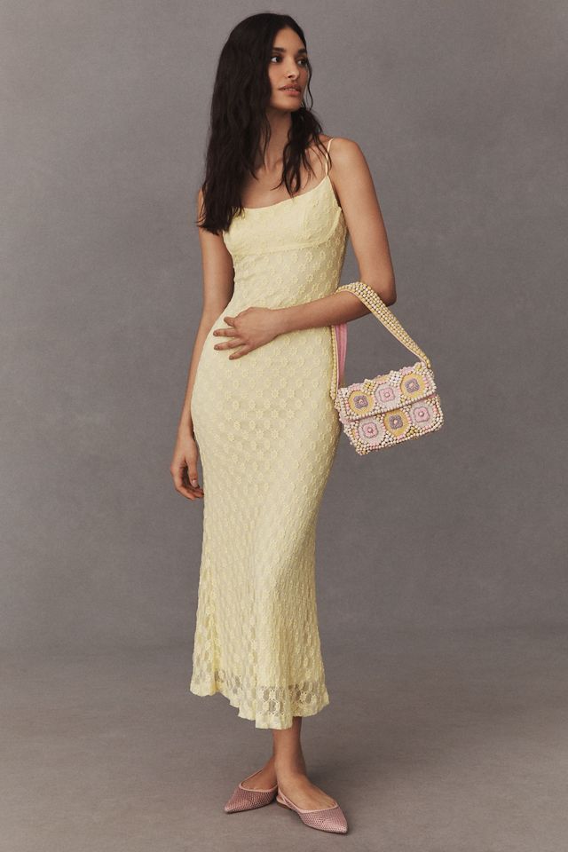Bardot Adoni Sleeveless Mesh Midi Dress | Anthropologie