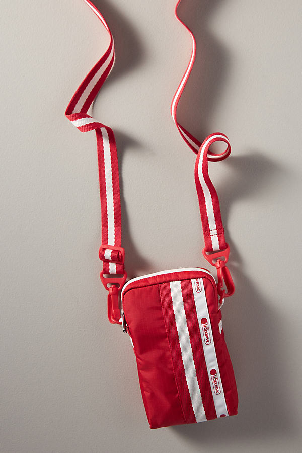 Shop Lesportsac Mini Web Crossbody Bag In Red