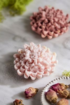 Chrysanthemum Soaps, Set of 2