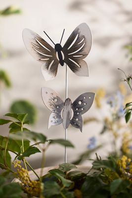 Butterfly Duo Iron Stake