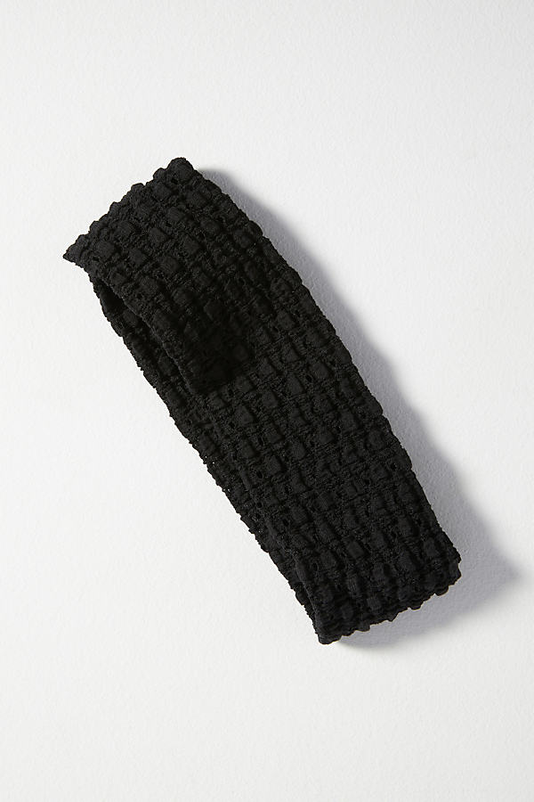 By Anthropologie Bubble Stretch Headband In Black